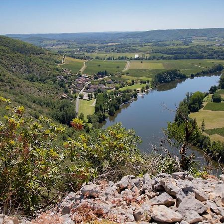Vila La Taniere Des Druides Luzech Exteriér fotografie